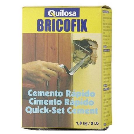 Cemento Rapido Caja 1,3kg. Bricofix 88195