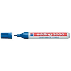 Rotulador Permanente Edding 3000 Azul  Ancf60014