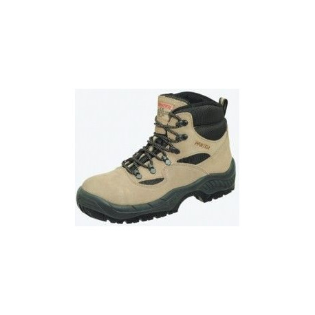 Bota Serraje Beige S1p Punt Plast+plant Metal T39 Texas Plus