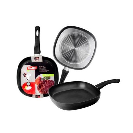 Sarten Coc Grill 26x26cm Liso Indubasic Alu.forj Ibili