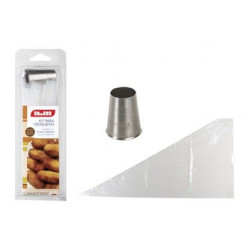 Molde Coc Croquetas 24cm Inox Ibili