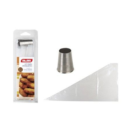 Molde Coc Croquetas 24cm Inox Ibili