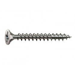 Tornillo Spax Cabeza Plana Inox 3,5x25 200pz