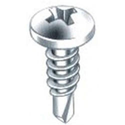 Tornillo 7504n Zincado 3,5x9,5 500pz