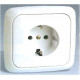Base Enchufe C/tt Schuco Marfil 31472-61