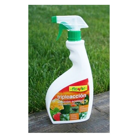 Insecticida Triple Accion Ecologico 750ml Flower