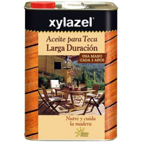 Aceite Para Teca Larga Duracion Teca 5lt Xylazel 0630605