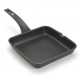 Grill Coc Plancha 28x28cm Liso C/m Eficent Al/fu Bra