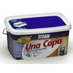 Pintura Plastica Mate Titan Una Capa 2,5lt Fucsia