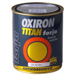 Esmalte P/metal Forja Marron Oxido 750ml Oxiron Titan