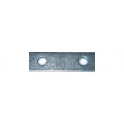 Placa Cartela 30x13mm Zincada