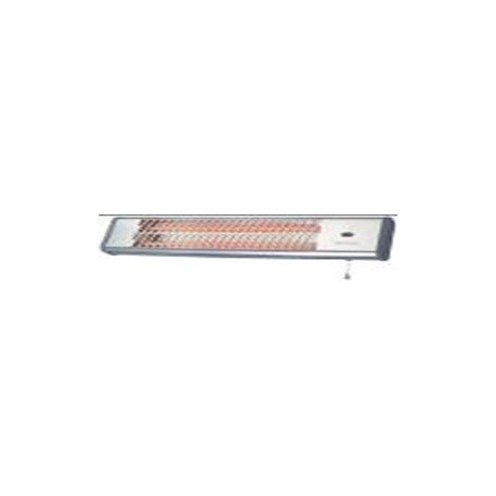 Estufa Elec Baño 600/1200w Cuarzo 2 Barras Vivah