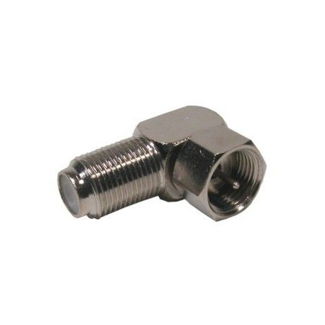 Conector F Acodado