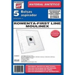 Bolsa Aspirador Papel Rowenta-molinex 915624 Thogar 5 Pz Rf