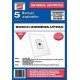 Bolsa Aspirador Papel Bosch-siemens-ufesa 915639 Thogar 5 Pz