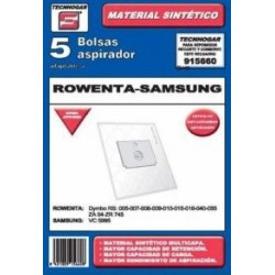 Bolsa Aspirador Papel Rowenta-samsung 915660 Thogar 5 Pz Rf
