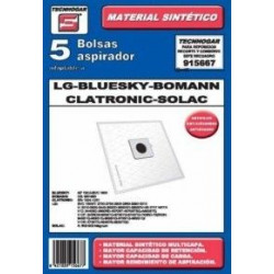 Bolsa Aspirador Papel Lg-solac 915667 Thogar 5 Pz Rf