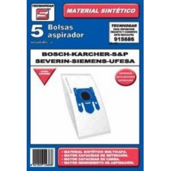 Bolsa Aspirador Papel Bosch-siemens-ufesa 915686 Thogar 5 Pz