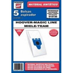 Bolsa Aspirador Papel Hoover-miele 915730 Thogar 5 Pz Rf