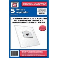 Bolsa Aspirador Papel Hoover-rowenta-moul 915741 Thogar 5 Pz