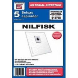 Bolsa Aspirador Papel Nilfisk 915759 Thogar 5 Pz Rf