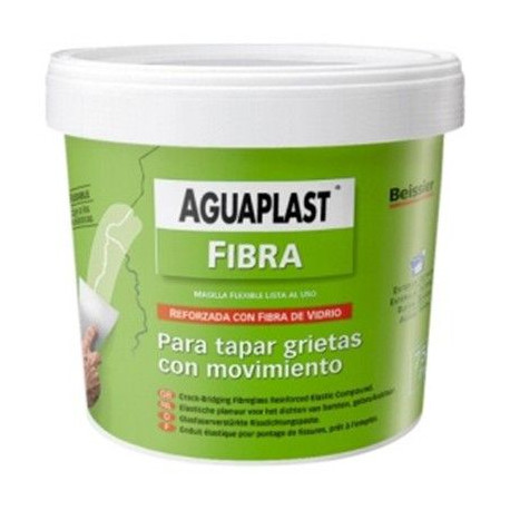 Masilla Aguaplast Fibra Gris Inter/exterior Tarro 750ml 2461