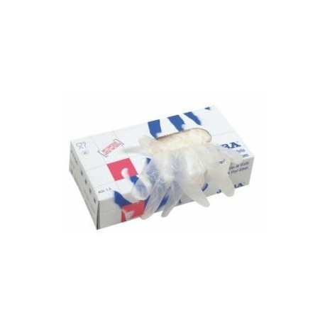 Guante Vinilo Desechable 540e T-s Caja De 100 Unidades