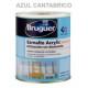 Esmalte Acrilico Satinado Azul Cantabrico 250ml Bruguer 1514