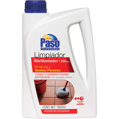 Limpiador/abrillantador Suelo Poroso Y Terracota 1,0lt Paso