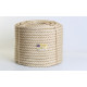 Cuerda Torcida 10mm Sisal Nat 4 Cabos Hyc 100 Mt