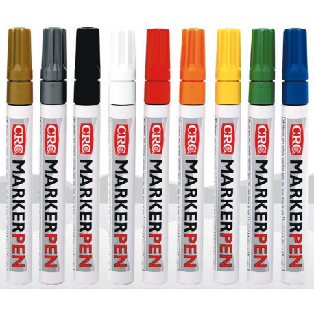 Marcador Pintura Permanente 8grs/10ml Naranja Crc
