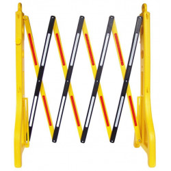 Valla Const Movil H95cmx25cmx2,50mt Ext Reflectante Pl Jar