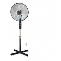 Ventilador Pie 45w Aspas 40 Cm 3 Vel. Mando A Dist.fs-40md
