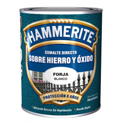 Esmalte Para Metal Hammerite Forja Negro 750ml