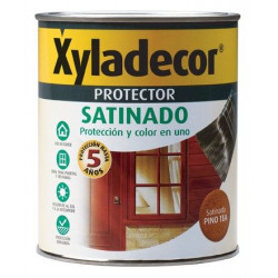 Protector Para Madera Satinado Nogal 3 En 1 750ml Xyladecor