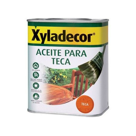 Aceite Para Teca Incoloro 750ml 5089084 Xyladecor