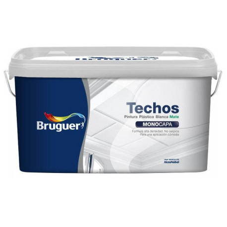 Pintura Plastica Monocapa Para Techos Blanca 2,5lt 5159753