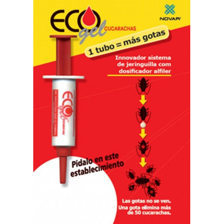 Ecogel Cucarachas Jeringuilla 5 Gr. Ecmy004012