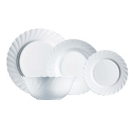 Plato Llano 24,5 Cm Trianon Blanco 9203665