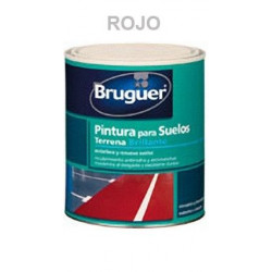 Pintura Suelos Porosos Interior/exterior Terrena Rojo 750 Ml