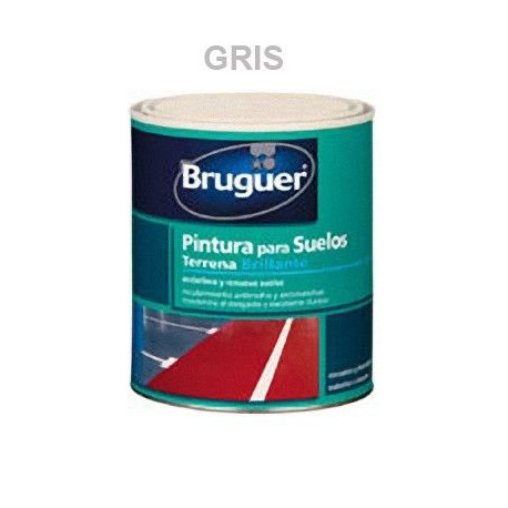 Pintura Suelos Porosos Interior/exterior Terrena Gris 750 Ml