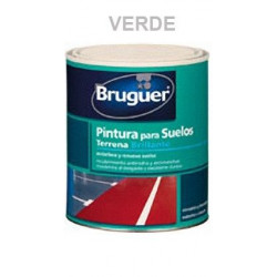 Pintura Suelos Porosos Interior/exterior Terrena Verde 750ml