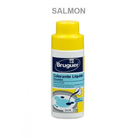 Tinte Concentrado Pinturas Al Agua Salmon 50ml Emultin