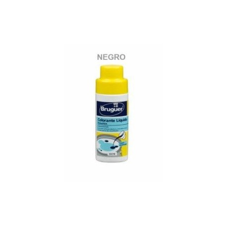 Tinte Concentrado Pinturas Al Agua Negro 50ml Emultin