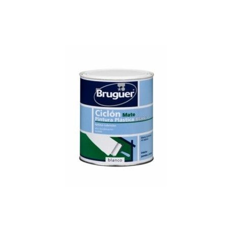 Pintura Plastica Mate Blanco 750ml Ciclon