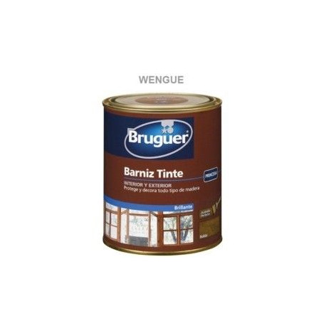 Barniz Tinte Sintetico Brillante Wengue 250ml