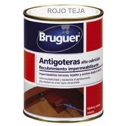 Pintura Antigoteras Alta Cubricion Mate Rojo Teja 4l