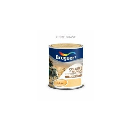 Pintura Plastica Mate Monocapa Cm Egipto Ocre Suave 750ml