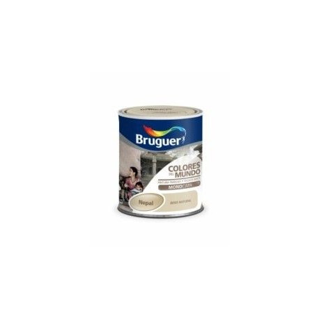 Pintura Plastica Mate Monocapa Cm Nepal Beige Natural 750ml