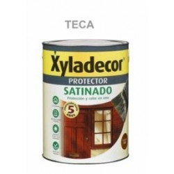 Protector Para Madera Satinado Teca 750 Ml Xyladecor